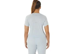Cheap ASICS RACE CROP TOP Sky/Cream