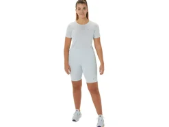 Cheap ASICS RACE CROP TOP Sky/Cream