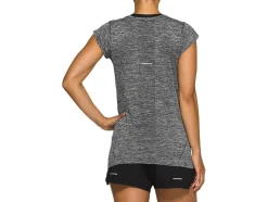 Fashion ASICS RACE SEAMLESS SHORT SLEEVE TOP Performance Black