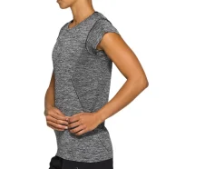 Fashion ASICS RACE SEAMLESS SHORT SLEEVE TOP Performance Black