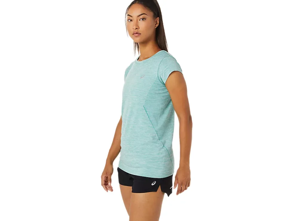 Best Sale ASICS RACE SEAMLESS SHORT SLEEVE TOP Sage