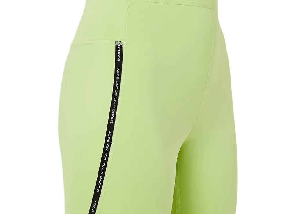 Cheap ASICS RACE SPRINTER TIGHT Lime Green