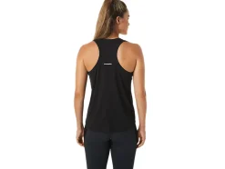 Cheap ASICS RACE TANK Performance Black/Charcoal Grey