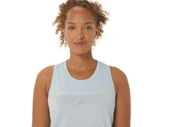 Clearance ASICS RACE TANK Sky/Cream