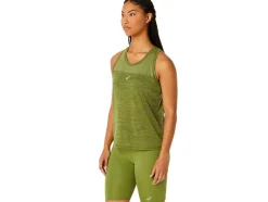 Hot ASICS RACE TANK Cactus/Mantle Green