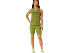 Hot ASICS RACE TANK Cactus/Mantle Green