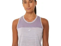 Discount ASICS RACE TANK Violet Quartz/Summer Dune