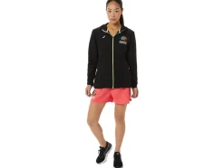 Shop ASICS READY SET JACKET WCH Performance Black