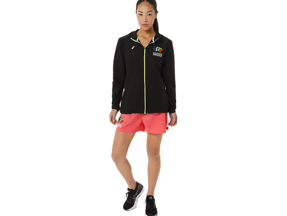 Shop ASICS READY SET JACKET WCH Performance Black