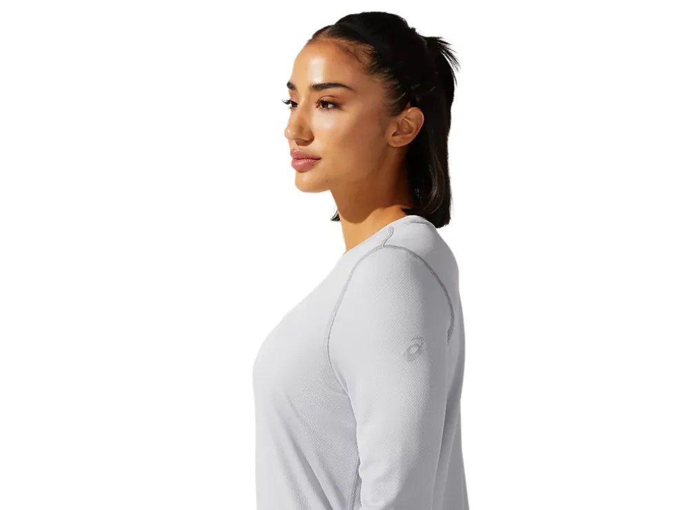 Best Sale ASICS READY-SET II LONG SLEEVE TOP Mid Grey