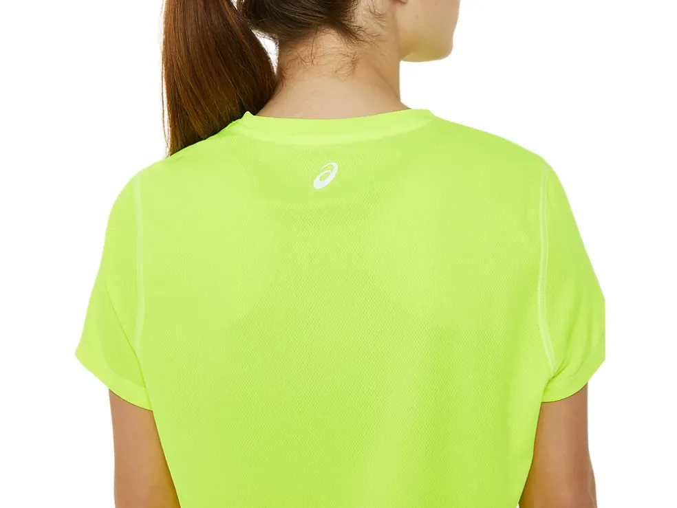 Cheap ASICS READY-SET II SHORT SLEEVE WCH Safety Yellow