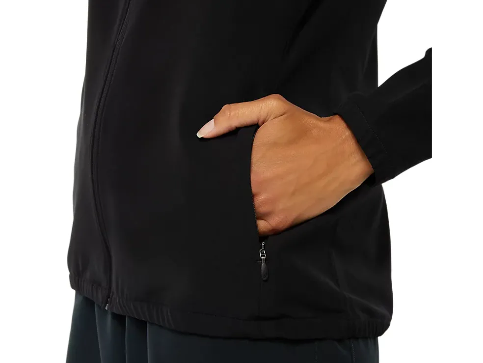 Best ASICS READY-SET JACKET Performance Black