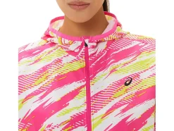 Hot ASICS READY-SET JACKET LAM Pink Glo