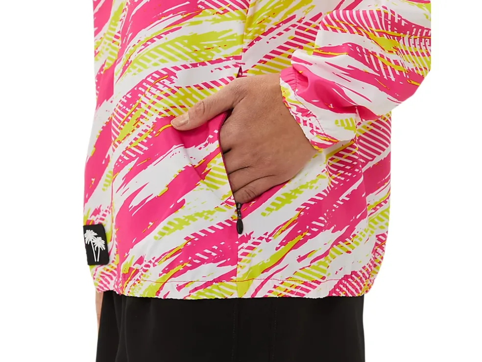 Hot ASICS READY-SET JACKET LAM Pink Glo