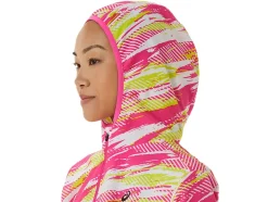 Hot ASICS READY-SET JACKET LAM Pink Glo