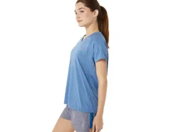 Discount ASICS READY-SET LYTE V-NECK Lake Drive Heather