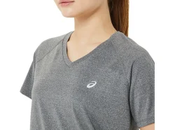 Cheap ASICS READY-SET LYTE V-NECK Dark Grey Heather