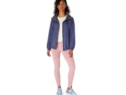 Shop ASICS REVERSIBLE JACKET Thunder Blue/Carrier Grey