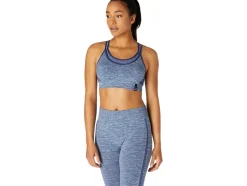Cheap ASICS REVERSIBLE SEAMLESS BRA Thunder Blue