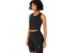 Online ASICS ROAD CROP TOP Performance Black