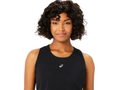 Online ASICS ROAD CROP TOP Performance Black