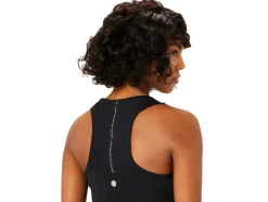 Online ASICS ROAD CROP TOP Performance Black