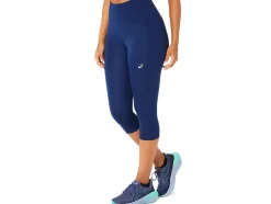 Outlet ASICS ROAD HIGH WAIST CAPRI TIGHT Blue Expanse
