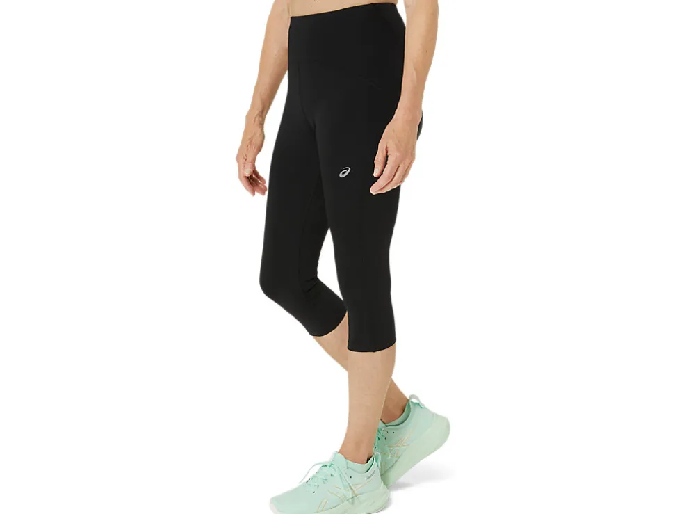 Best ASICS ROAD HIGH WAIST CAPRI TIGHT Performance Black