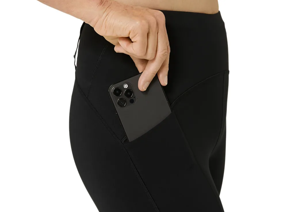 Best ASICS ROAD HIGH WAIST CAPRI TIGHT Performance Black