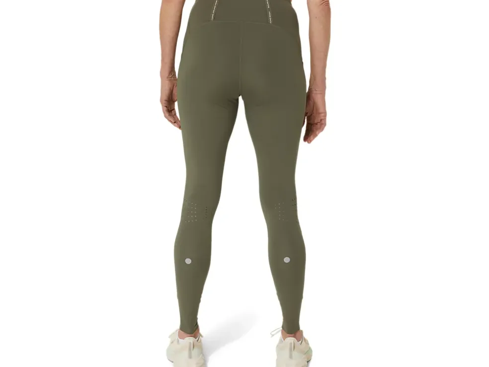 Store ASICS ROAD HIGH WAIST TIGHT Mantle Green