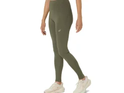 Store ASICS ROAD HIGH WAIST TIGHT Mantle Green
