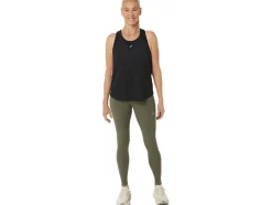 Store ASICS ROAD HIGH WAIST TIGHT Mantle Green
