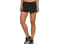 Hot ASICS ROAD 3.5IN SHORT Performance Black
