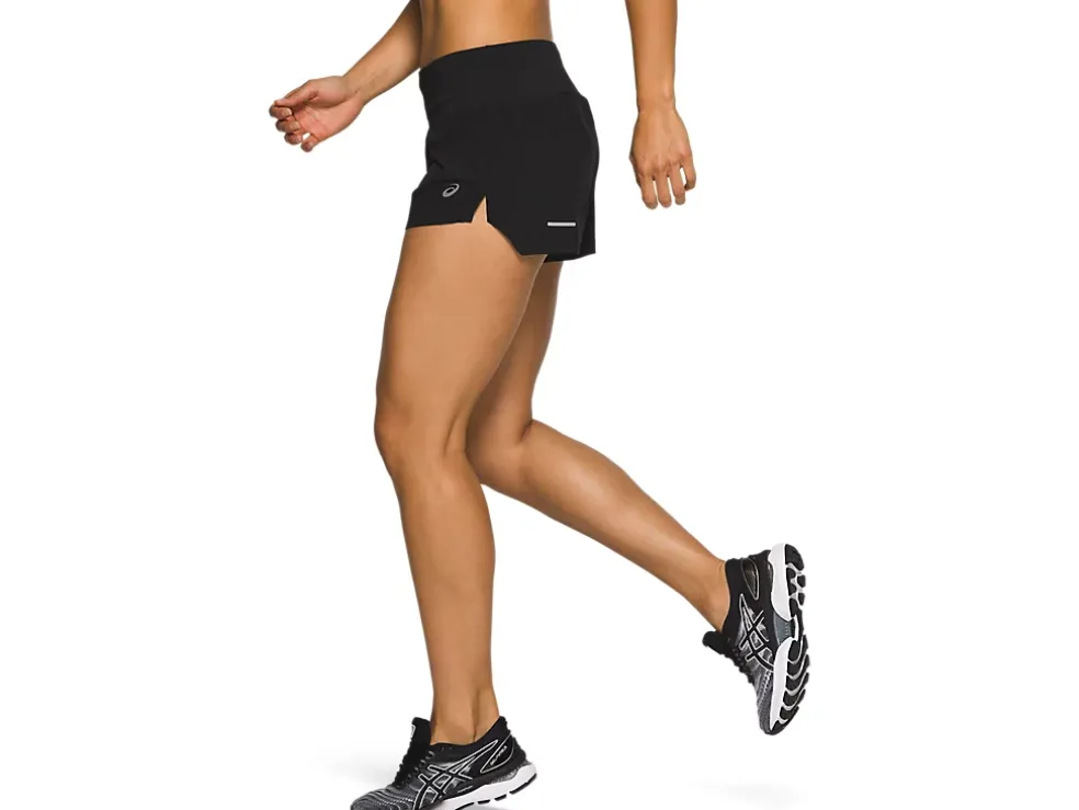 Hot ASICS ROAD 3.5IN SHORT Performance Black