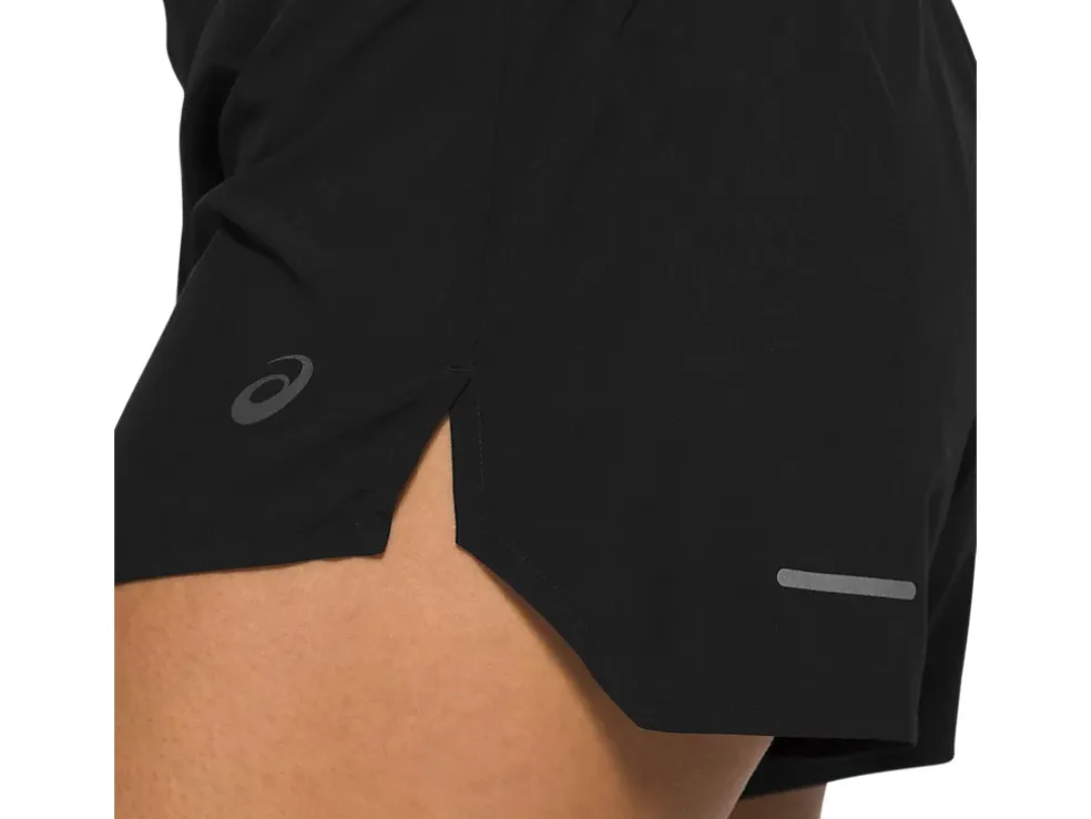 Hot ASICS ROAD 3.5IN SHORT Performance Black