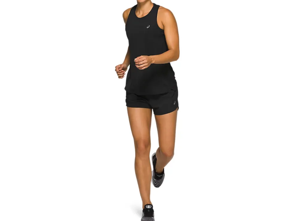 Hot ASICS ROAD 3.5IN SHORT Performance Black