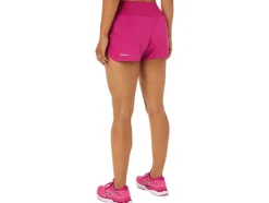 Cheap ASICS ROAD 3.5IN SHORT Fuchsia Red