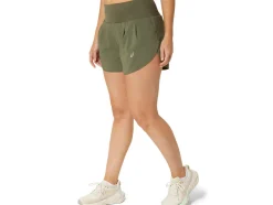 Outlet ASICS ROAD 3.5IN SHORT Mantle Green
