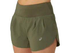 Outlet ASICS ROAD 3.5IN SHORT Mantle Green