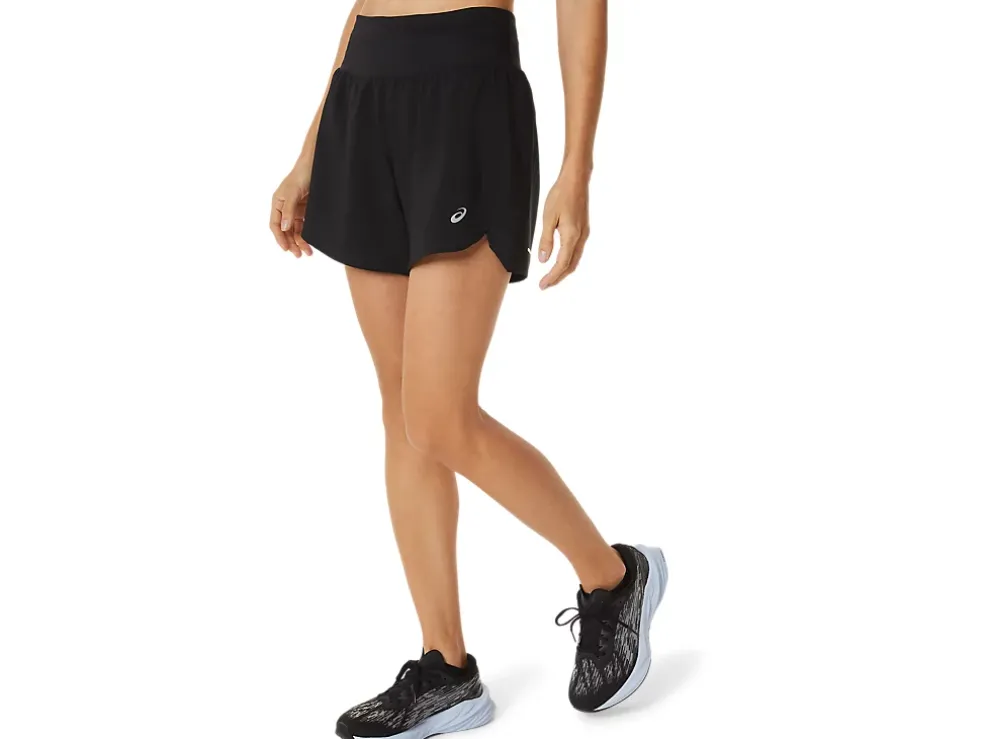 Clearance ASICS ROAD 5.5IN SHORT Performance Black