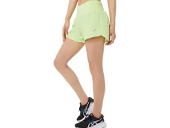 Online ASICS ROAD 3.5IN SHORT Lime Green