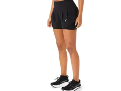 Store ASICS ROAD 2-N-1 3.5IN SHORT Performance Black/Performance Black