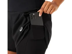 Store ASICS ROAD 2-N-1 3.5IN SHORT Performance Black/Performance Black