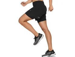 Fashion ASICS ROAD 2-N-1 5.5IN SHORT Performance Black