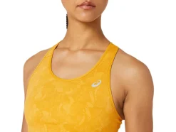 Sale ASICS RUNKOYO JACQUARD BRA Tiger Yellow