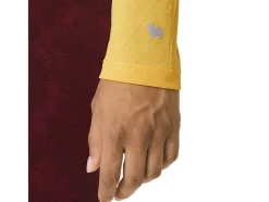 Cheap ASICS RUNKOYO MOCK NECK LONG SLEEVE TOP Tiger Yellow