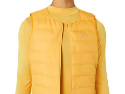 Fashion ASICS RUNKOYO PADDED VEST Tiger Yellow