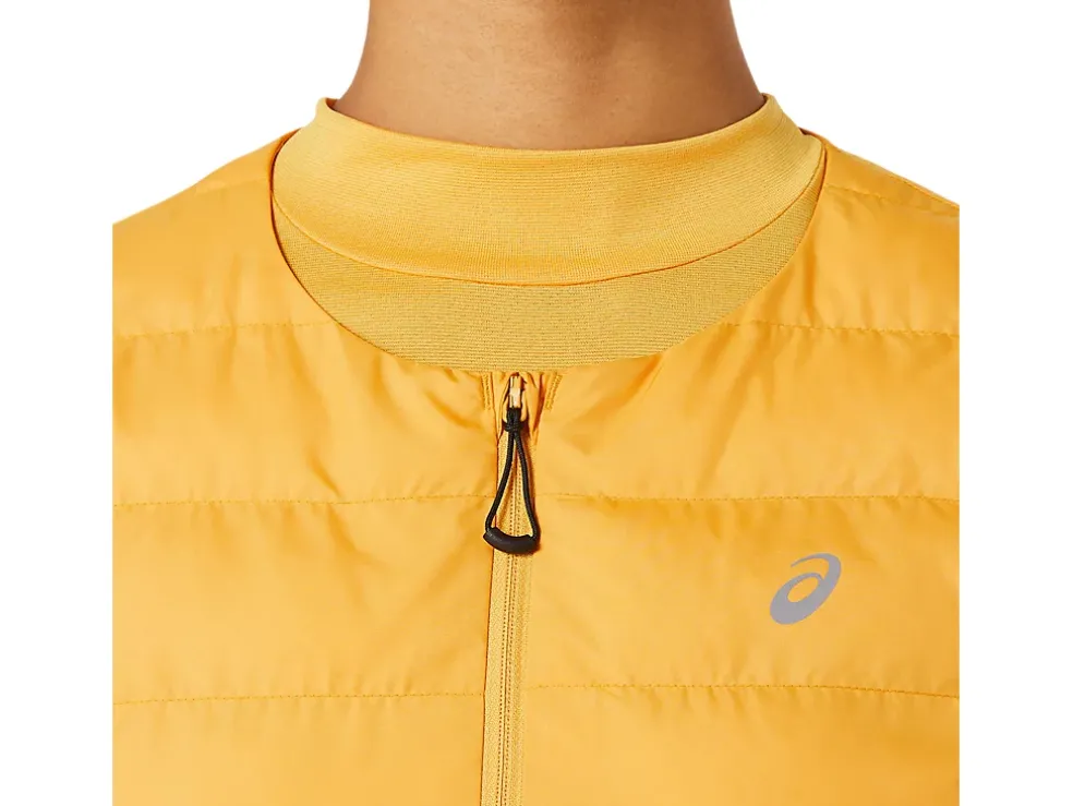 Fashion ASICS RUNKOYO PADDED VEST Tiger Yellow