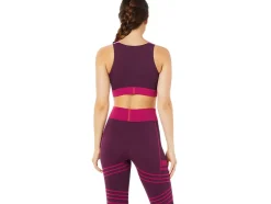Store ASICS SEAMLESS BRA Deep Plum