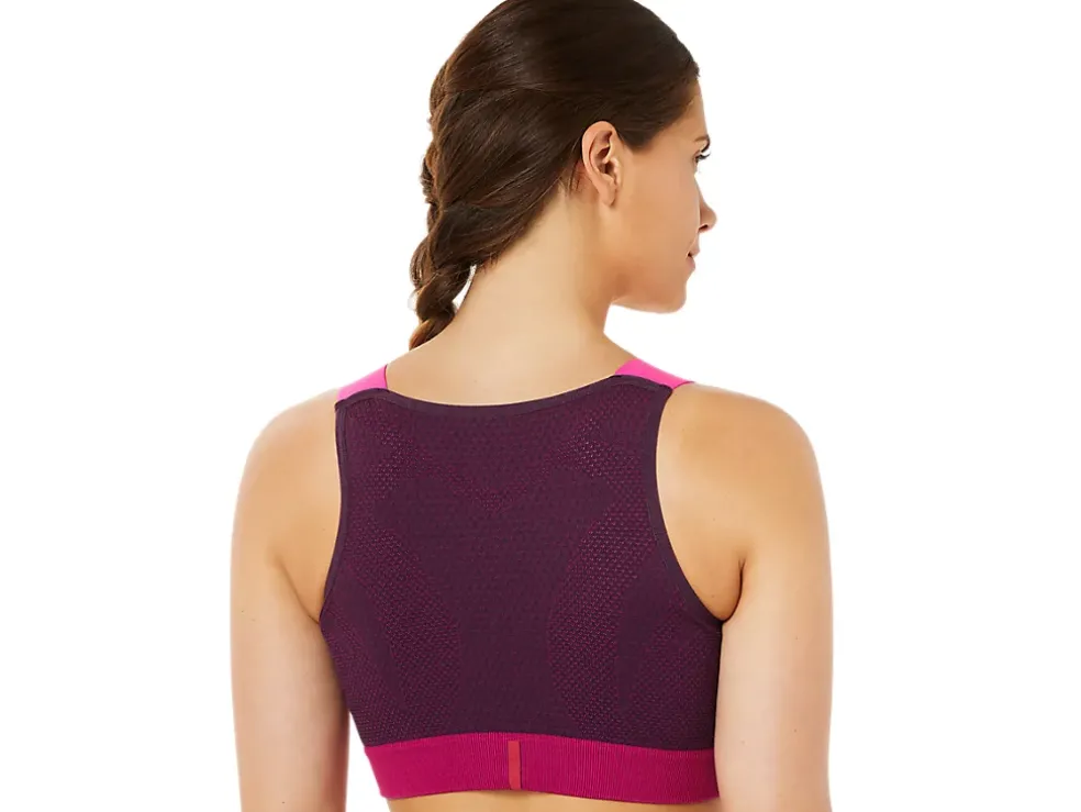 Store ASICS SEAMLESS BRA Deep Plum